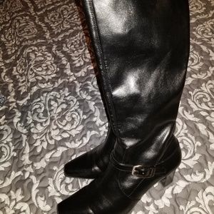 Franco Sarto tall black boots